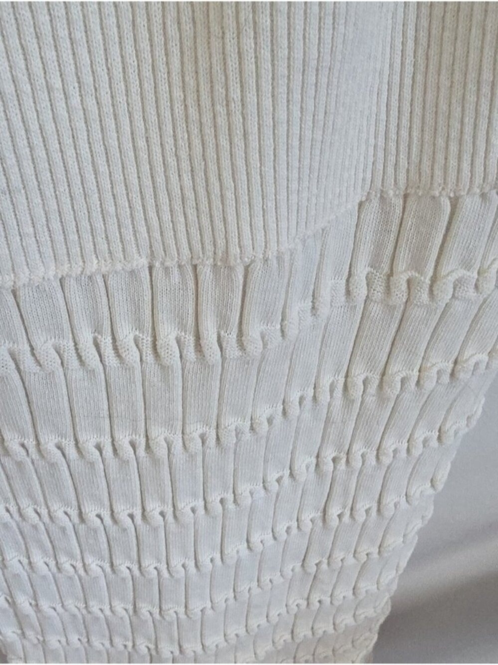 NWT ZARA | Cream Crochet Halter Dress sz M - Picture 6 of 9
